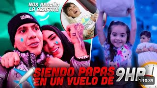 Así se comportan KIMA Y JUANITO en un vuelo de 9 horas ✈️😱 | Juan de Dios Pantoja