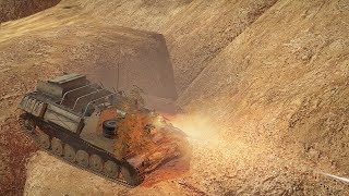 War Thunder - Sturmpanzer Top Tier HEAT Only Challenge (Chinese Commentary)