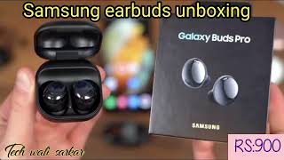 Samsung Galaxy Buds Unboxing & First Setup | Price in Pakistan? |review @techwalisarkar.