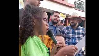 LOS NIÑOS FUERON LOS VERDADEROS PROTAGONISTAS EN LA PROTESTA MUNDIAL EN CALI