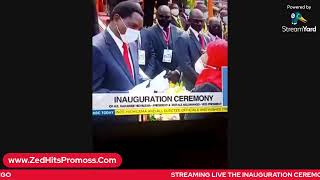 LIVE UPDATE OF INAUGURATION OF MR HAKAINDE HICHILEMA & MRS MUTALE NALUMANGO