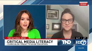 Critical Media Literacy Toolkit to Guide Educators - Erika Sanzi, The National Desk 12-29-23