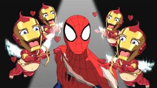 Spider Man Meets Iron Man For First Time | Ultimate Spider Man Season-1