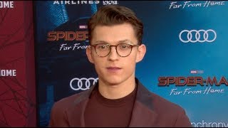 Tom Holland, Zendaya Coleman, Jake Gyllenhaal & more at the Spider Man Far From Home Premiere