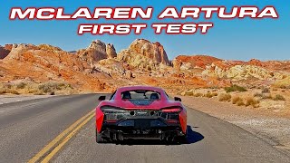 FIRST TEST * McLaren Artura 1/4 Mile Performance Testing and Full Review