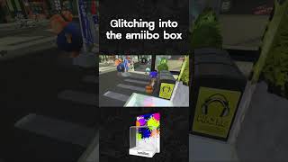 Glitching into the amiibo box! #splatoon #splatoon3