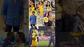 🤩 தோனியை பார்க்க Chepakக்கு வந்த #AjithFamily #mamithabaiju #dhanush #csk #msdhoni #shorts