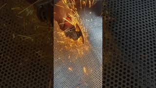 sheet cutting #foryou #ironwork #welding #carpentry #ironworker #automobile #welder