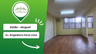 Sala Comercial - Aluguel | Av. Brigadeiro Faria Lima, SP