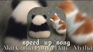 Aku Cuma Punya Hati - Mitha (speed up)