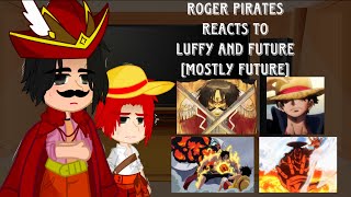 Roger Pirates Reacts To Luffy + Future | 🇺🇸/🇧🇷 | One Piece Gacha React | Future Centric | 1/2 |