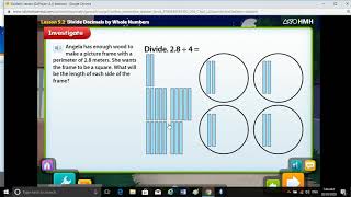 Grade 5 Divide Decimals By Whole Numbers(Part1)