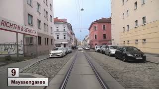 Strassenbahn Wien 2024 Linie 9