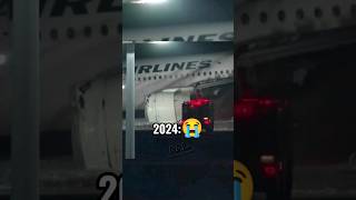 Japan Airlines A350 crash!!! 2024😭... #crash #aviation