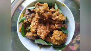 வெங்காய கோழி வருவல் / onion chicken curry recipe in Tamil