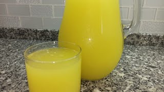 Ev Yapımı Limonata (Dondurulmuş 1 Portakal,2 Limondan Limonata Yapımı)