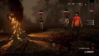 Dead by daylight with friends and story night