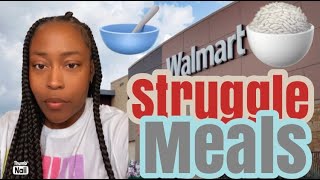 SHOP WITH TERESA AT WALMART FOR STRUGGLE MEALS| SPENDING MY UBER EATS CHECK 💸