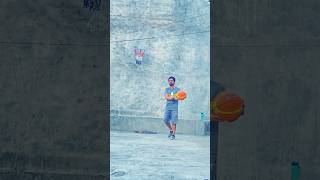 Basket ball player | Basketball on the roof | Sportsmen