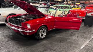 Classic Rides and Rods 1965 Ford Mustang Convertible selling at Barrett Jackson