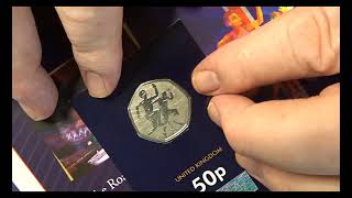 Video 1098 - Team Gb Coloured and Cupro Nickle 50p coins