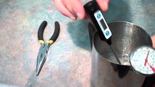 How To: Calibrate a Milk Thermometer