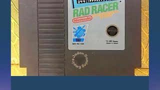 Rad Racer (NES) Gameplay