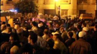 ميدان التحرير ليلا و لقاء مع محمد الصاوى 22 -11-2011