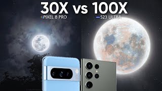 Google Pixel 8 Pro vs Samsung Galaxy S23 Ultra Zoom Test