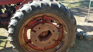 Farmall m tire