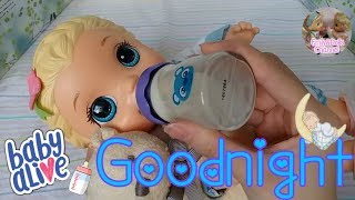 Baby Alive Super Snacklin Josie Night Time Routine😪 Feeding & Changing & Bathing Baby Alive Doll🍼