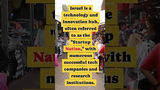 Israel: The Startup Nation 🚀 | Tech and Innovation Hub! | #shorts