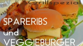 Veggieburger und Spareribs - Julilicious GRILLSPEZIAL - Tag 5