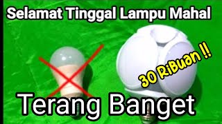 Lampu Luar Biasa !! Lampu LED UFO ini Sangat terang Benderang