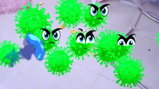 شفا وسوسو يقضوا على الفيروسات Shfa  and Soso kill viruses