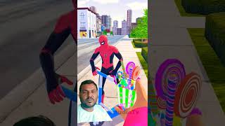 Spiderman Boy Vs Scary Teacher |funny#ytshorts #spiderman#gta