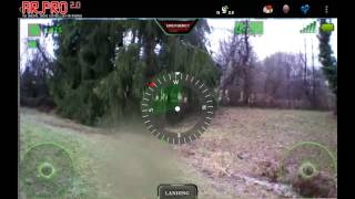 AR Pro 2 0's HUD & Flight Recorder Demo with a V2 AR Drone