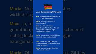 Small Dialogue | #deutsch #lernen #learngerman #lernedeutsch #foryou #deutsch