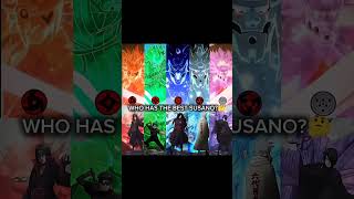 Which is the best susano?🤔💯