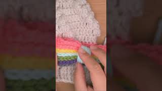 طاقية كروشيه بناتي بفيونكه #كروشيتو #كروشيه #أطفال #crochet #crocheto #clothes #kids #diy