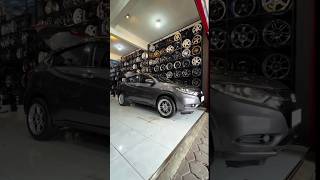 Tampilan modifikasi HONDA HRV pakai velg racing ring 18 RPF1 SSW LEBAR 8