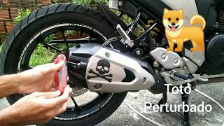 Descarga cortada😱😱Nova Fazer 250cc/Fábio Miranda