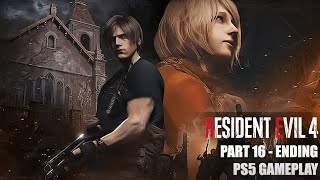 Resident Evil 4 [PS5] : Part 16 - (Chapter 16-Ending)