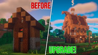 Minecraft | How to Upgrade Villager House? Animation