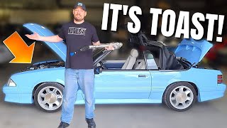 My BROKEN FOXBODY // Installing A New Rack And Power Steering Pump