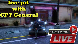 🔴 Live!  Cpt General On Duty! No criminals are safe! (DonDadaRP)(PD RP)