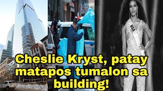 Cheslie Kryst, Miss USA 2019, patay matapos tumalon sa building sa New York #chesliekryst