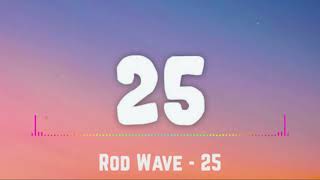 Rod Wave - 25 (official Audio)