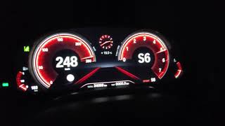 2018 BMW G11 750i Acceleration and Top Speed Deutsche Autobahn