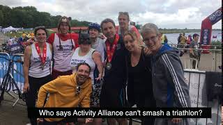 Jonnie Peacock: "Who says disabled people can't do triathlons?"